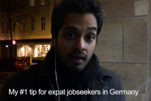 Angelo's tip for expat jobseekers in Germany